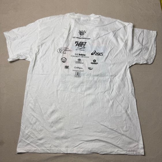 เสื้อยืด Asics​ งาน Running ป้าย ปี 2004 Size L​ รูปที่ 7