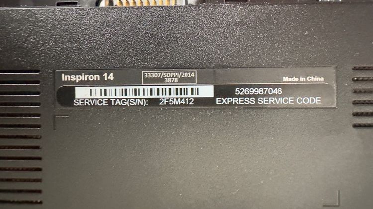 โน๊ตบุ๊คDell pentium(งานขายตามสภาพ) รูปที่ 10