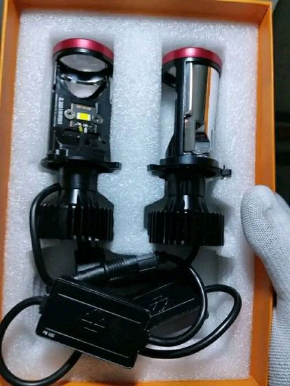 หลอดไฟหน้า LED มินิโปรเจคเตอร์ รุ่น Y8 ขั้ว H4🔥ของแท้ รูปที่ 6