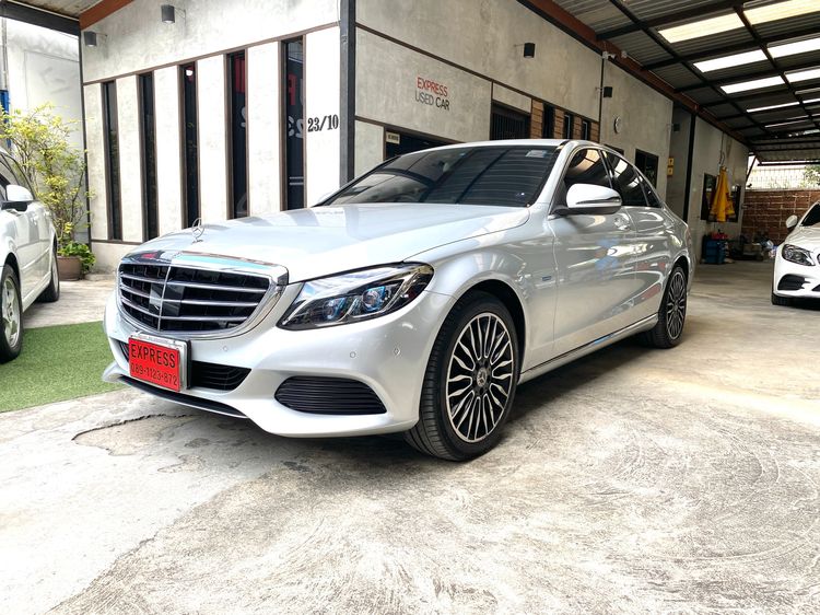 รถ Mercedes-Benz C-Class C350 สี เทา