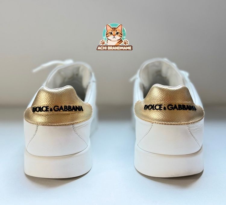 รองเท้าผ้าใบDolce Gabbanaของแท้มือสองสภาพสวย รูปที่ 4