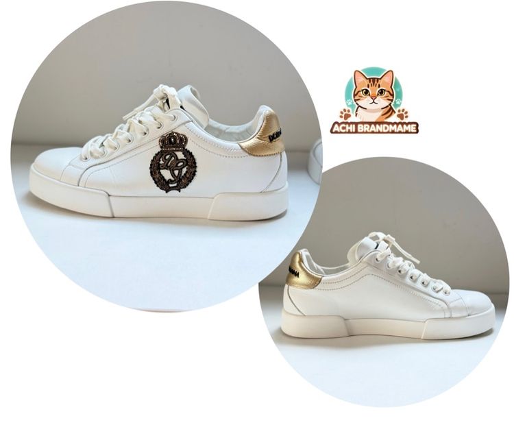 รองเท้าผ้าใบDolce Gabbanaของแท้มือสองสภาพสวย รูปที่ 7