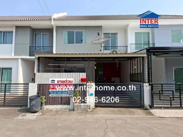 ทาวน์เฮ้าส์ 2 ชั้น 17.8 ตร.ว. หมู่บ้านพฤกษา113 กรุงเทพฯ-ปทุมธานี ใกล้วัดหนองปรง ซอยวัดหนองปรง ถนนกรุงเทพ-ปทุมธานี ถนนราชพฤกษ์ เมืองปทุมธานี  รูปที่ 4
