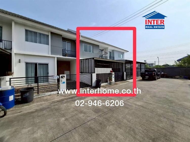 ทาวน์เฮ้าส์ 2 ชั้น 17.8 ตร.ว. หมู่บ้านพฤกษา113 กรุงเทพฯ-ปทุมธานี ใกล้วัดหนองปรง ซอยวัดหนองปรง ถนนกรุงเทพ-ปทุมธานี ถนนราชพฤกษ์ เมืองปทุมธานี  รูปที่ 3