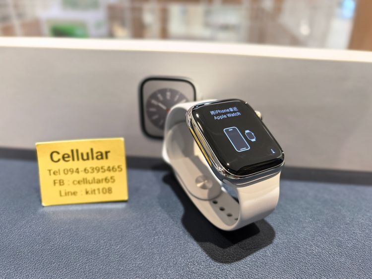 AppleWatch Series8 Stainless 45mm Cellular สภาพสวยมาก เครื่องไทย รูปที่ 2