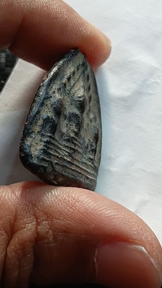 พระเนื้อดินเผา พิมพ์ ตรีกาย หลวงพ่อแดง วัดทุ่งคอก จังหวัดสุพรรณ คุกรัก เก่าตามภาพ รูปที่ 5