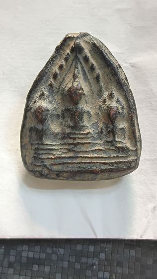 พระเนื้อดินเผา พิมพ์ ตรีกาย หลวงพ่อแดง วัดทุ่งคอก จังหวัดสุพรรณ คุกรัก เก่าตามภาพ รูปที่ 8