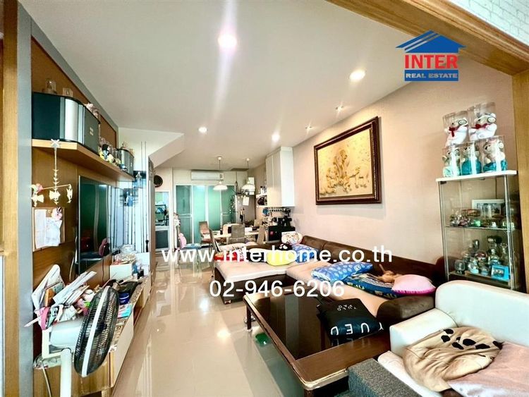 ทาวน์โฮม 3 ชั้น 20 ตร.ว. หมู่บ้านกลางเมืองพระราม9 รามคำแหง ใกล้วัดเทพลีลา ถนนประชาอุทิศ ถนนรามคำแหง เขตวังทองหลาง กรุงเทพมหานคร รูปที่ 2