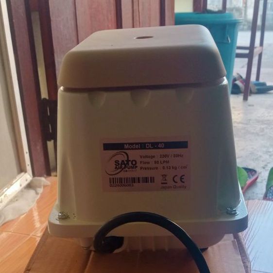 ปั้มเติมอากาศ SATO air pump รูปที่ 2