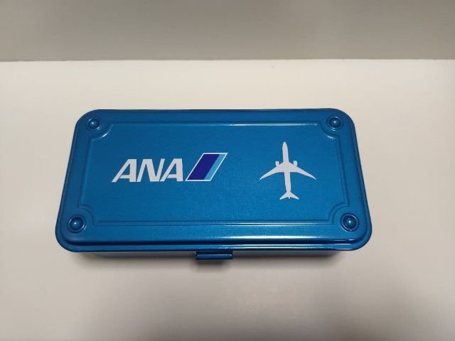 ANA All Nippon Airways Toolbox กล่องเก็บของอัลลอยด์ All Nippon Airways จํากัดเฉพาะในญี่ปุ่น รูปที่ 2