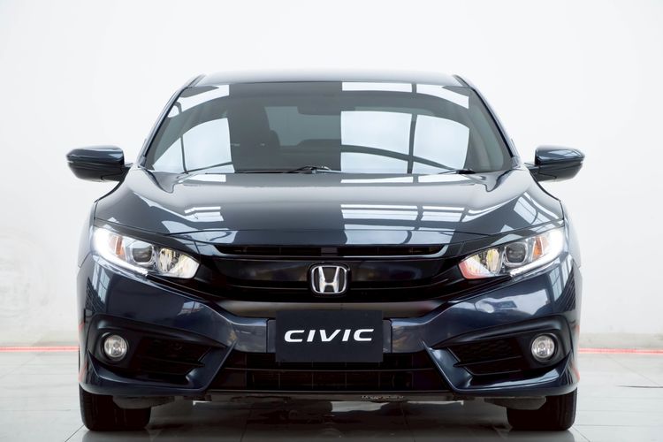 Honda Civic 2018 1.8 EL i-VTEC Sedan เบนซิน ไม่ติดแก๊ส เกียร์อัตโนมัติ น้ำเงิน รูปที่ 4