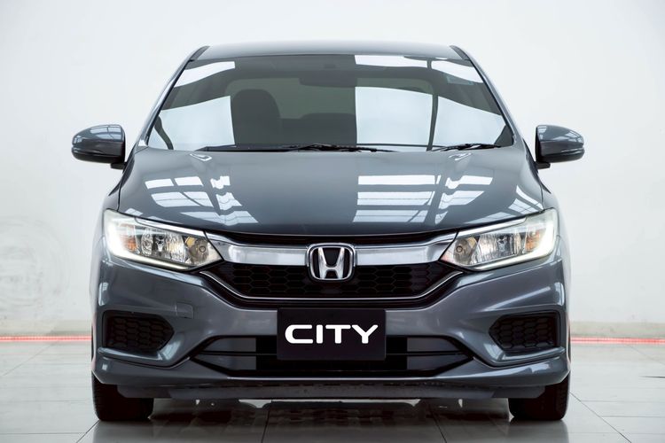 Honda City 2018 1.5 S Sedan เบนซิน ไม่ติดแก๊ส เกียร์อัตโนมัติ เทา รูปที่ 4
