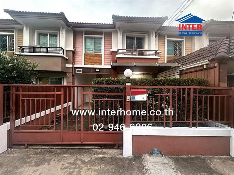 ทาวน์เฮ้าส์ 2 ชั้น 20.8 ตร.ว. หมู่บ้านพฤกษาวิลเลจ18 ถนนราชพฤกษ์ ถนนบางศรีเมือง เมืองนนทบุรี นนทบุรี