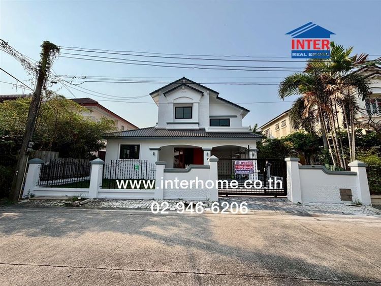 บ้านเดี่ยว 2 ชั้น 70 ตร.ว. หมู่บ้านสีวลีรังสิต2 ใกล้ฟิวเจอร์ปาร์ครังสิต ซอยรังสิต-นครนายก52 ถนนรังสิต-นครนายก ธัญบุรี ปทุมธานี