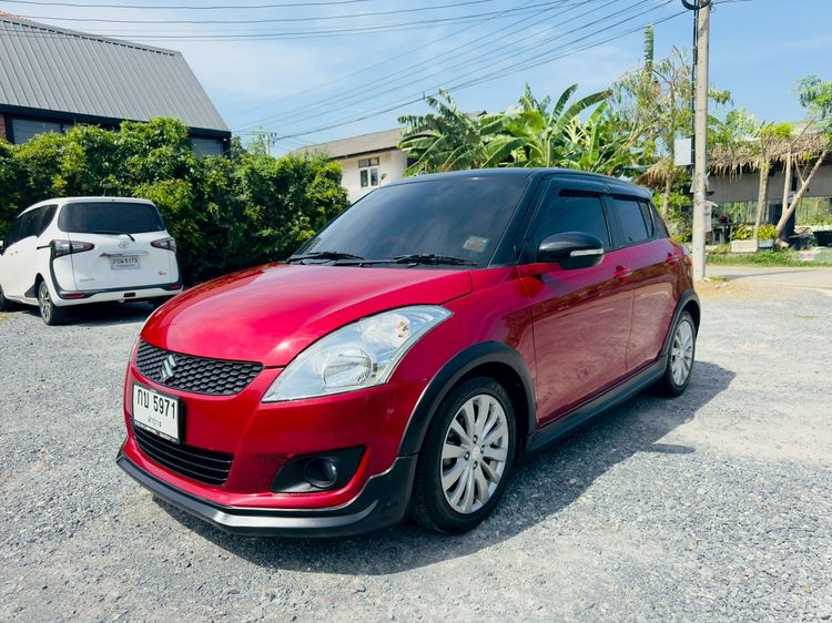 Suzuki Swift 2016 1.2 GLX Sedan เบนซิน ไม่ติดแก๊ส เกียร์อัตโนมัติ แดง รูปที่ 2