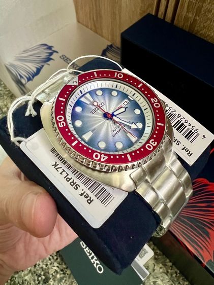 SEIKO PROSPEX TURTLE SIAMESE FIGHTING FISH THAILAND LIMITED EDITION Ref. SRPL17K1 No.916 สินค้ามือหนึ่ง สภาพ100 รูปที่ 4