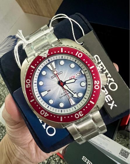 SEIKO PROSPEX TURTLE SIAMESE FIGHTING FISH THAILAND LIMITED EDITION Ref. SRPL17K1 No.916 สินค้ามือหนึ่ง สภาพ100 รูปที่ 10