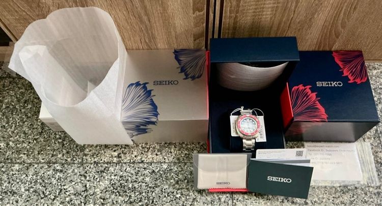 SEIKO PROSPEX TURTLE SIAMESE FIGHTING FISH THAILAND LIMITED EDITION Ref. SRPL17K1 No.916 สินค้ามือหนึ่ง สภาพ100