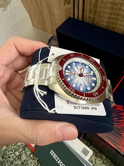 SEIKO PROSPEX TURTLE SIAMESE FIGHTING FISH THAILAND LIMITED EDITION Ref. SRPL17K1 No.916 สินค้ามือหนึ่ง สภาพ100 รูปที่ 8