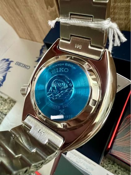 SEIKO PROSPEX TURTLE SIAMESE FIGHTING FISH THAILAND LIMITED EDITION Ref. SRPL17K1 No.916 สินค้ามือหนึ่ง สภาพ100 รูปที่ 9