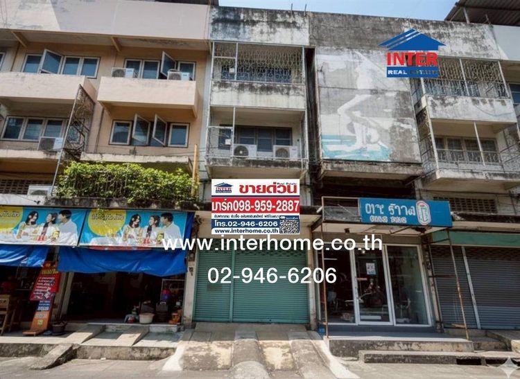 อาคารพาณิชย์ 3.5 ชั้น 16.6 ตร.ว อาคารพาณิชย์ ซอยเพชรเกษม75 ถนนเพชรเกษม ถนนพุทธสาคร เขตหนองแขม กรุงเทพมหานคร