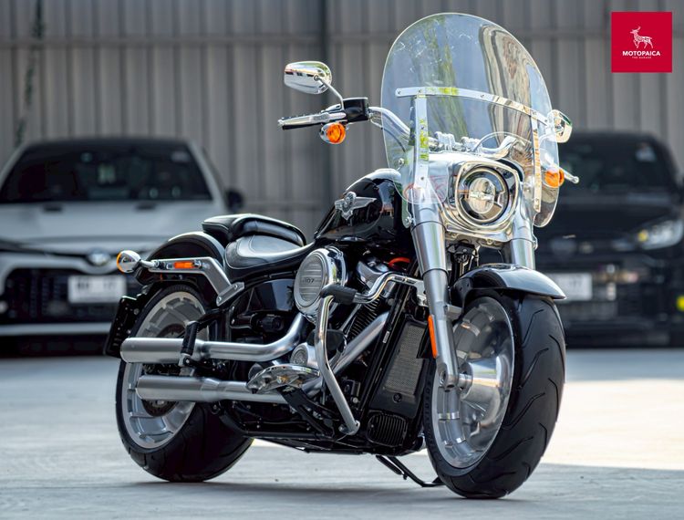 Harley Davidson Fatboy107 ปี2018 วิ่งน้อย3,000Mi. ท่อVance and Hines