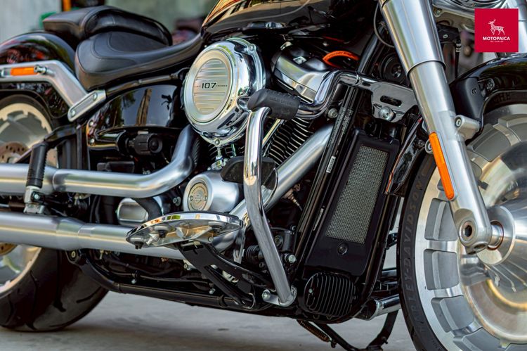 Harley Davidson Fatboy107 ปี2018 วิ่งน้อย3,000Mi. ท่อVance and Hines รูปที่ 8