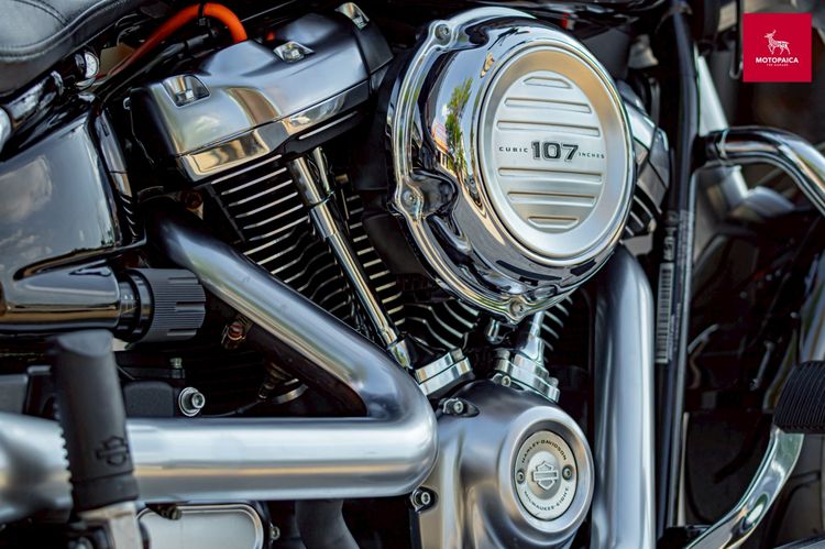 Harley Davidson Fatboy107 ปี2018 วิ่งน้อย3,000Mi. ท่อVance and Hines รูปที่ 10