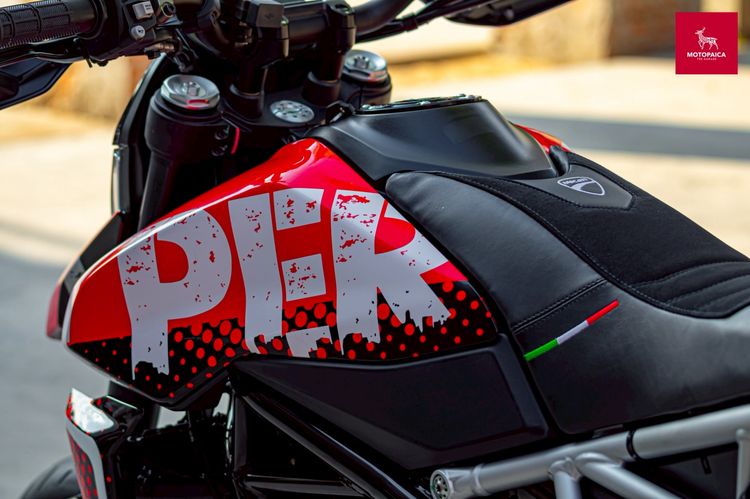 Ducati Hypermotard950 RVE ปี2023 วิ่ง4,000Km. ท่อAkrapovic MotoGP รูปที่ 16