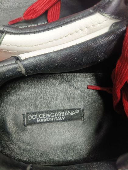 รองเท้าผ้าใบหนังแท้ งานอิตาลี ลายไพ่ Queen of Hearts (มือสองสภาพดี) เบอร์ 38 ยาว 24 cm รูปที่ 10