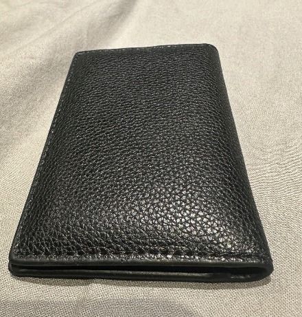 Dior bifold wallet CD Logo Leather รูปที่ 2