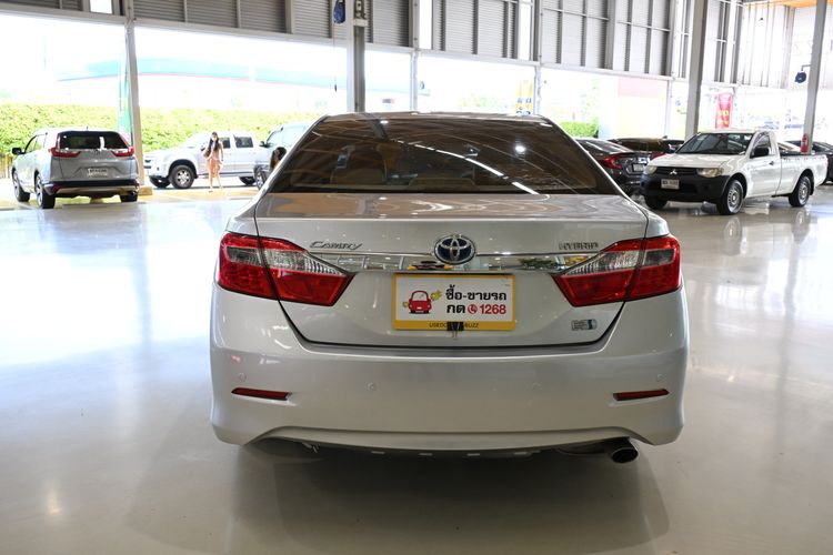 Toyota Camry 2013 2.5 Hybrid Sedan ไฮบริด ไม่ติดแก๊ส เกียร์อัตโนมัติ บรอนซ์เงิน รูปที่ 4