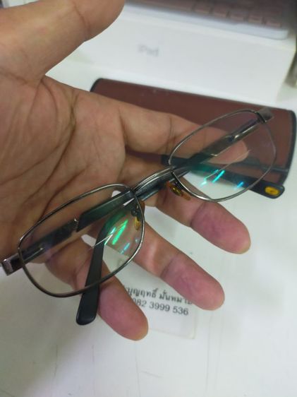 แว่นตา LACOST MADE IN FRANCE ขนาด 54 20 145 สภาพดี เลนส์ มีค่าสายตา เอาไปตัดใส่เลนส์ใหม่ได้เลยครับ รูปที่ 5