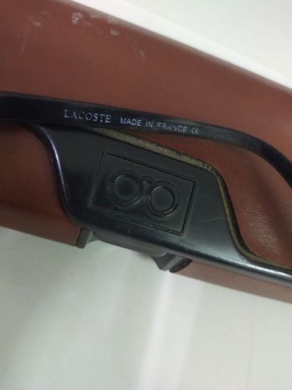 แว่นตา LACOST MADE IN FRANCE ขนาด 54 20 145 สภาพดี เลนส์ มีค่าสายตา เอาไปตัดใส่เลนส์ใหม่ได้เลยครับ รูปที่ 4
