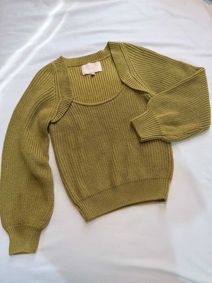 PIPATCHARA Jasper Sweater (Green) 🌿 Limited Edition สีหายาก  รูปที่ 4