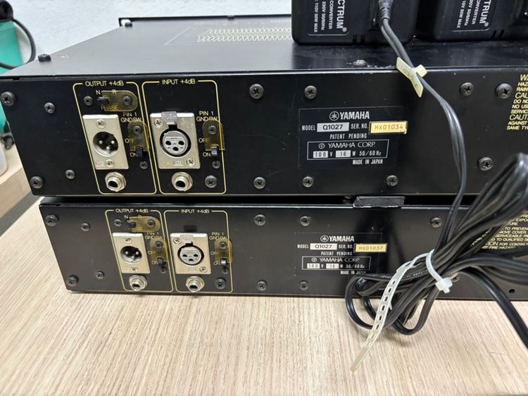  EQUALIZER YAMAHA JAPAN สภาพสวยงามรุ่นใหญ่เสียงไม่ธรรมดาครับมีหม้อแปลง220 ให้พร้อมสนใจเชิญครับ ราคาต่อคู่ครับ (เหลือใช้ครับ ) รูปที่ 11