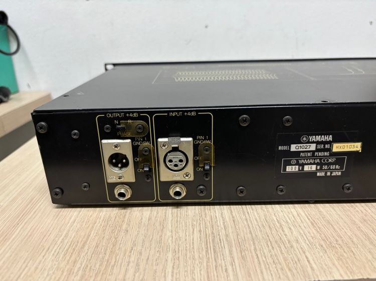  EQUALIZER YAMAHA JAPAN สภาพสวยงามรุ่นใหญ่เสียงไม่ธรรมดาครับมีหม้อแปลง220 ให้พร้อมสนใจเชิญครับ ราคาต่อคู่ครับ (เหลือใช้ครับ ) รูปที่ 7