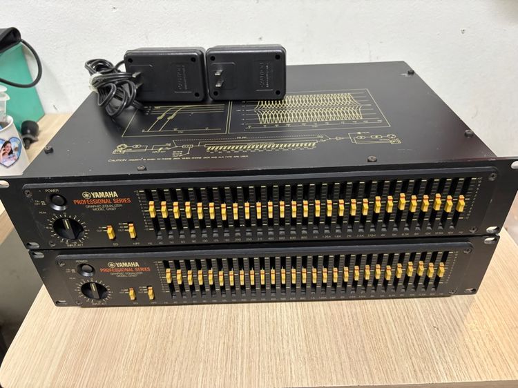  EQUALIZER YAMAHA JAPAN สภาพสวยงามรุ่นใหญ่เสียงไม่ธรรมดาครับมีหม้อแปลง220 ให้พร้อมสนใจเชิญครับ ราคาต่อคู่ครับ (เหลือใช้ครับ ) รูปที่ 8
