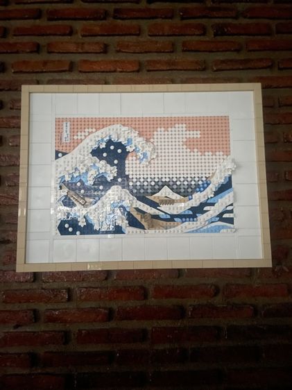lego art hokusai