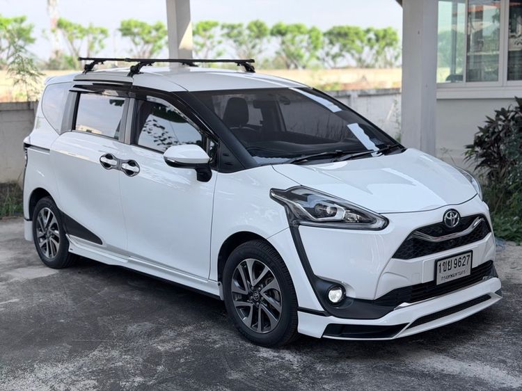Toyota Sienta 2019 1.5 V เบนซิน ไม่ติดแก๊ส เกียร์อัตโนมัติ ขาว รูปที่ 3