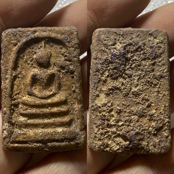 พระสมเด็จกรุหลังปั้มเจดีเก่า10องค์ รูปที่ 6