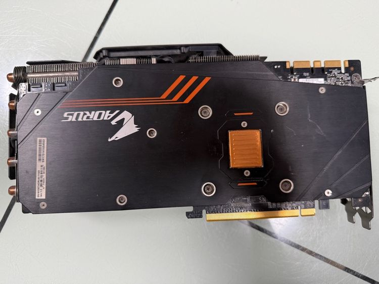การ์ดจอรุ่น  GTX 1080Ti Aorus 11GB มือสอง รูปที่ 2