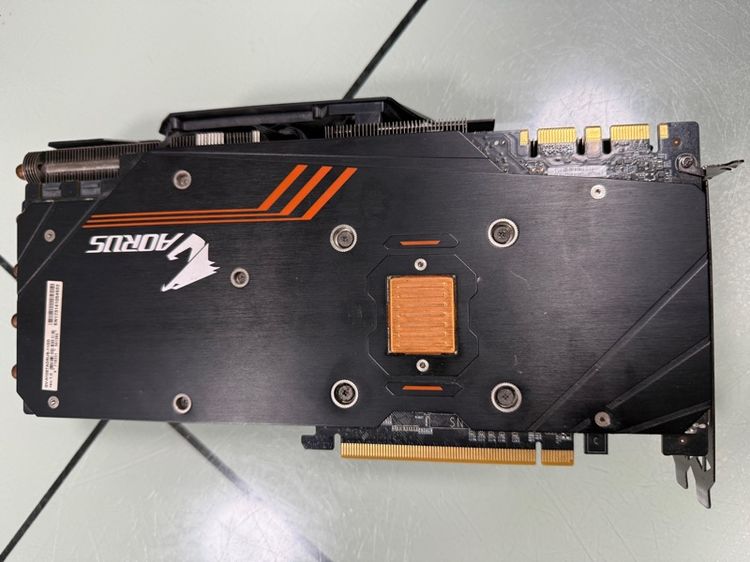 การ์ดจอรุ่น  GTX 1080Ti Aorus 11GB มือสอง รูปที่ 3