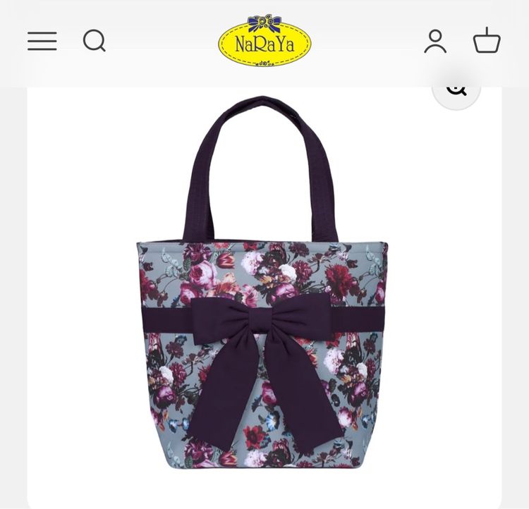 กระเป๋าผ้านารายา กระเป๋าสะพายทรงสี่เหลี่ยม รูปที่ 7