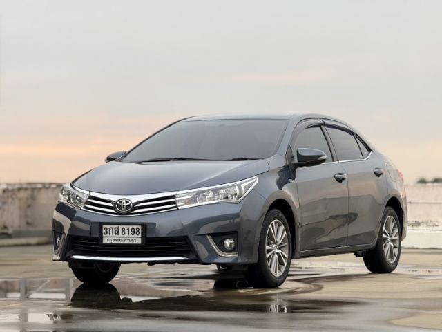 Toyota Altis 2014 1.6 E CNG Sedan เบนซิน ไม่ติดแก๊ส เกียร์อัตโนมัติ เทา รูปที่ 3