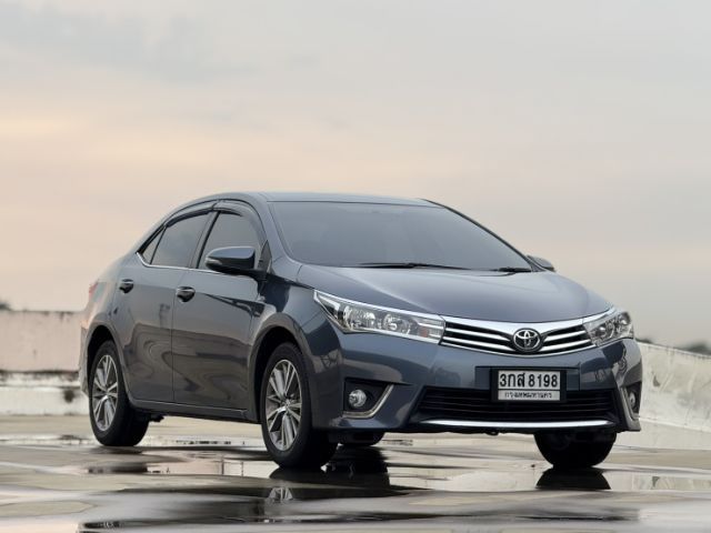 Toyota Altis 2014 1.6 E CNG Sedan เบนซิน ไม่ติดแก๊ส เกียร์อัตโนมัติ เทา