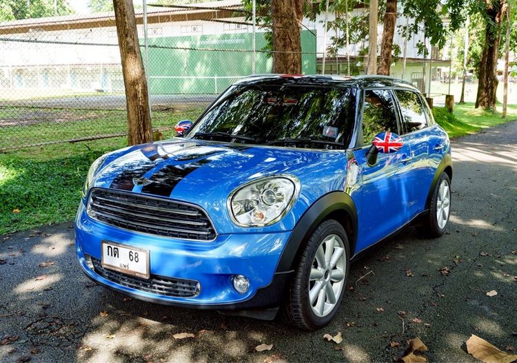 Mini COUNTRYMAN 2016 เบนซิน ไม่ติดแก๊ส เกียร์อัตโนมัติ น้ำเงิน รูปที่ 4