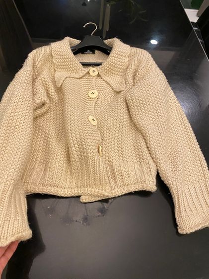 ชาแนล (ติดจองค่ะ)เสื้อไหมพรมถัก สภาพใหม่เอี่ยม รูปที่ 6