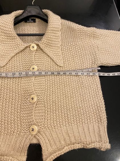 ชาแนล (ติดจองค่ะ)เสื้อไหมพรมถัก สภาพใหม่เอี่ยม รูปที่ 8