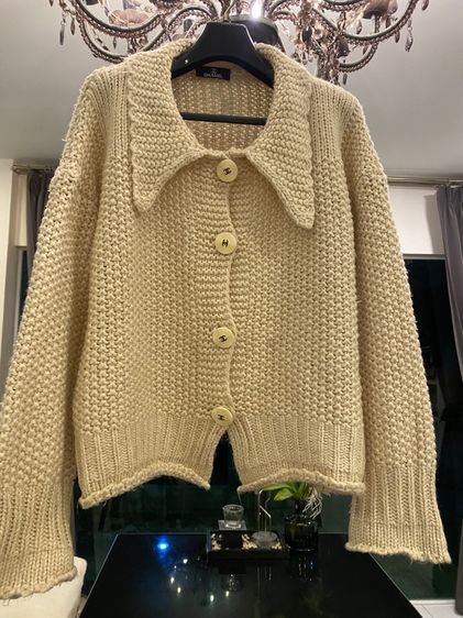 ชาแนล (ติดจองค่ะ)เสื้อไหมพรมถัก สภาพใหม่เอี่ยม รูปที่ 3